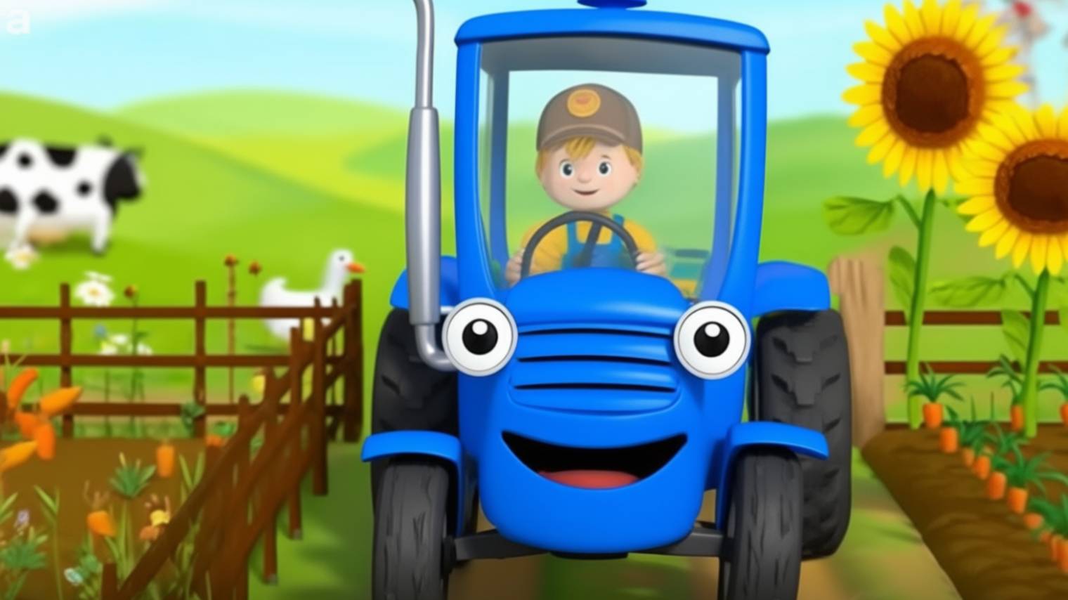 Мультфильм: Синий трактор, его друзья и добрые дела