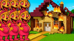 100 БЕЗУМНЫХ ФАНАТОК БЕРЕМЕННЫХ СЛОМАЛИ МНЕ ДОМ В МАЙНКРАФТЕ ЩЕНЯЧИЙ ПАТРУЛЬ