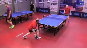 ФИНАЛ! настольный теннис Дёмушкин Д. (702) - Чирков А. (729) Малиновый 400+ турнир 28.10 СПб