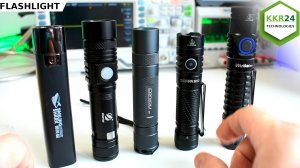 Выбор фонарика на все случаи жизни! ЧАСТЬ 1 SOFIRN wurkoos canvoy t6