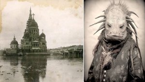 Во время наводнения к людям вышли существа живущие под землей