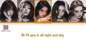 MEOVV- Burning up lyrics