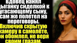 Вдовец нанял цыганку сиделкой к угасающему сыну, сам же полетел на переговоры. Включив скрытую...