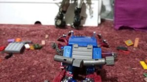 бой Мегатрона и Оптимуса