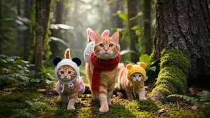 Котики в джунглях