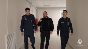 Сотрудники МЧС осуществили профвизит в центр пятиборья