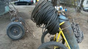 Газосварка ЖКХ Убираем сгон. Тележка для баллонов