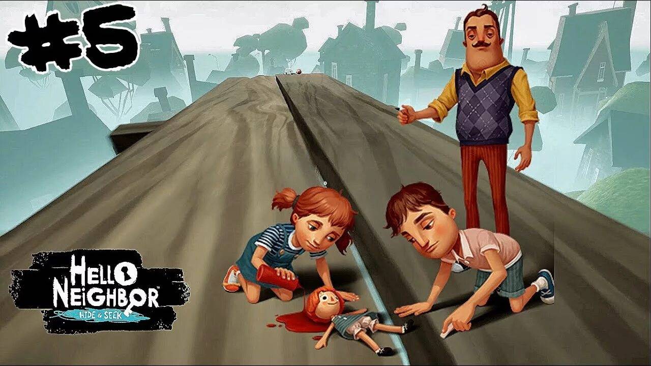 ПРИВЕТ СОСЕД ПРЯТКИ ФИНАЛ !!!АКТ 5!!Я ПЛАЧУ