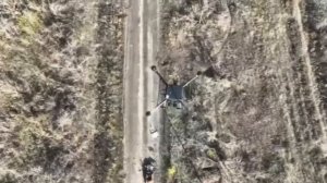 Российский беспилотник сбил дрон ВСУ при помощи банки тушëнки