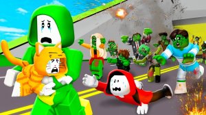 Бедная семья Джей Джея и Майки разлучена зомби-апокалипсисом! Анимация Роблокс