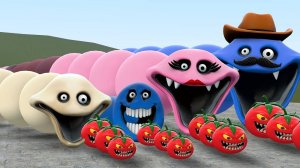 Новая семейка голодных червей из roblox в garry's mod!