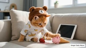 Mama Cat семья котов ИИ