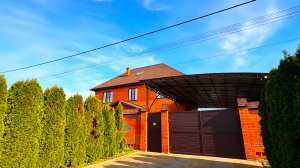 Кирпичный домик с баней, беседкой и садом | Полностью готов к проживанию!