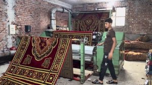 Производство ковров. Пакистан