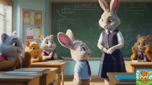 МУЛЬТФИЛЬМ ДЛЯ ДЕТЕЙ, Кролики выращивают морковь: День садоводства с родителями