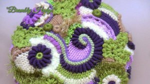 Фриформ - 🍇🍇🍇Берет "ЕЖЕВИЧНАЯ ПОЛЯНА"