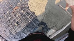 ЗАЛИВКА ПЛИТЫ ФУНДАМЕНТА.