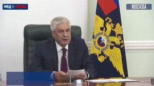 Владимир Колокольцев поздравил личный состав с Днем сотрудника органов внутренних дел