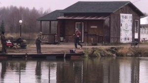 утренние поимки форели