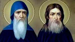 СВЯТЫЕ ПРЕПОДОБНЫЕ СПИРИДОН И НИКОДИМ, ПРОСФОРНИКИ ПЕЧЕРСКИЕ.