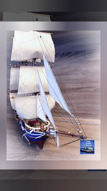 Деревянная модель корабля Essex. Scale 1/60 смотреть онлайн