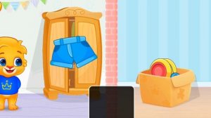 Лев Тодди играет. Развивающая игра для детей.