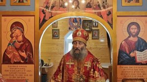 Проповедь владыки Гурия на престольный праздник в танковой части близ Арсеньева