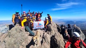 Восхождение группы Клуба 7 Вершин "Equipo de Orizaba"   на вершину вулкана Ла Малинче в Мексике