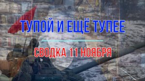 Тупой и ещё тупее, сводка 11 нояюря