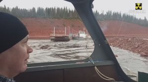 2025.11.07. Снятие понтонного моста в Мельничном ручье.