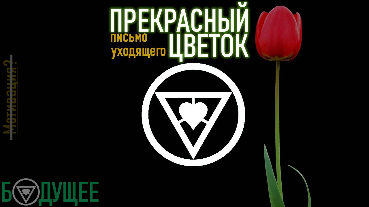 Прекрасный цветок (или письмо уходящего) [БУДУЩЕЕ]