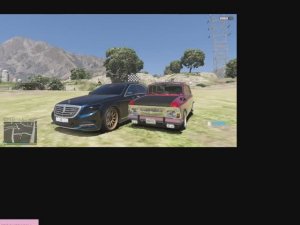 ИЖ 2125 против Mercedes Benz W222 S500L 4Matic в GTA 5 гонка на больших скоростях