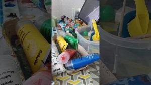 Пальчиковые краски 🎨🖌️Finger painting ️☺️