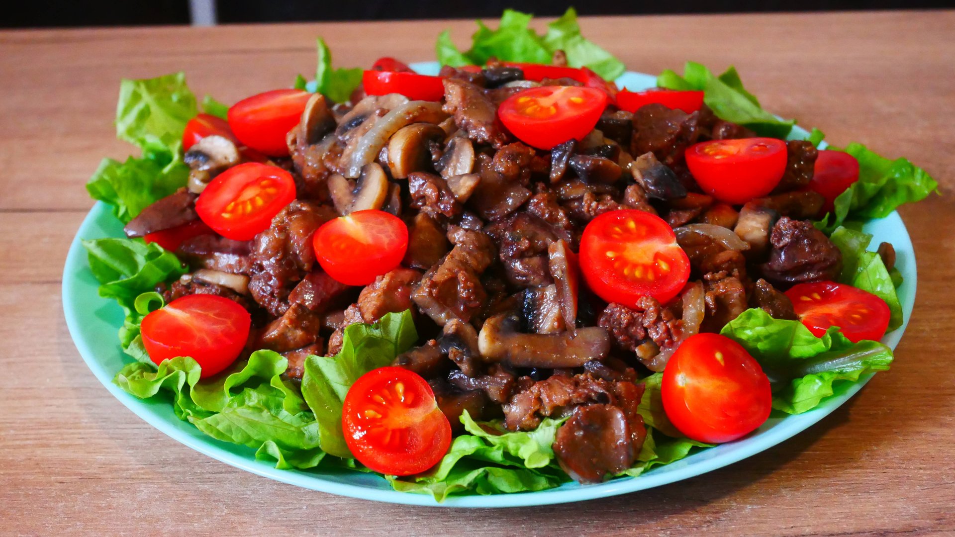 Этот салат с печенью и грибами взорвал мой Instagram! (Рецепт БЕЗ майонеза) смотреть онлайн