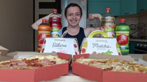 ПРАЗДНОВАНИЕ 11К ПОДПИСЧИКОВ! МУКБАНГ ПИЦЦА ДОРБЛЮ, РАНЧО, ВИШНЕВЫЙ ЧИЗКЕЙК МАЛИНОВЫЙ ТОРТ NONPAREIL