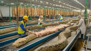 Как китайские фермеры выращивают и перерабатывают миллионы змей в вино — Змеиная ферма