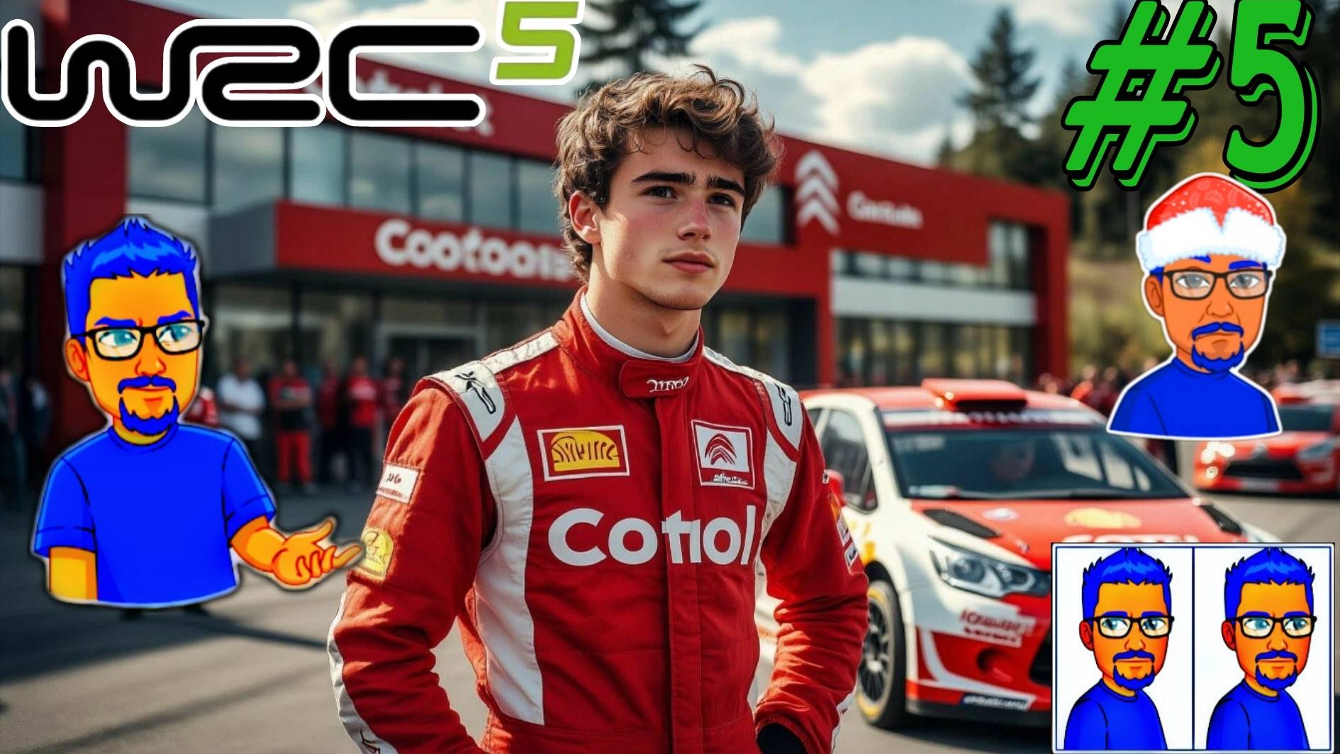 🔵WRC 5🔵#5🇫🇷-ЧТО-ТО ПОШЛО НЕ ТАК😨! НО ЧТО🤔?