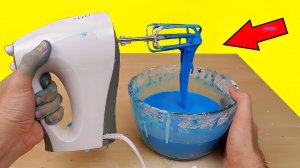 Сможет ли Миксер замешать Неньютоновскую жидкость? Неньютоновская жидкость VS Миксер! alex boyko