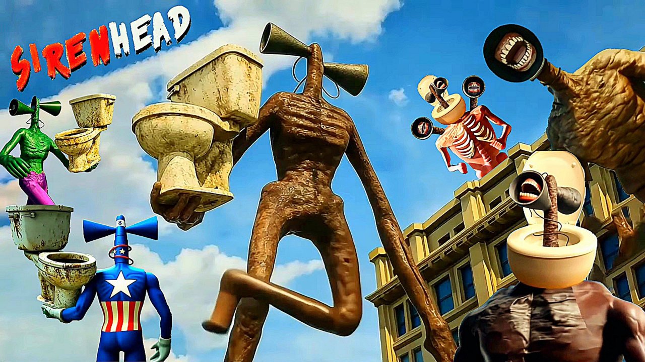 📢 СИРЕНОГОЛОВЫЙ 📢 - ВИДЫ. СИРЕНОГОЛОВЫЙ ТРЕВОРА ХЕНДЕРСОНА.