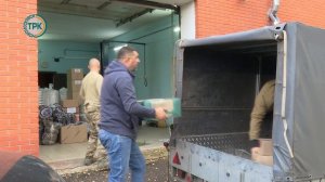 Гуманитарный груз из Новомосковска отправлен в зону СВО