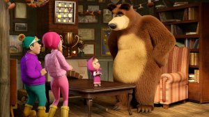 Маша и медведь машкины сказки Алёнушка и братец Иванушка игра мультик