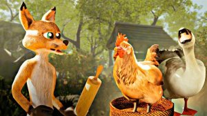 Лисичка со скалочкой Русские народные сказки 🦊Хитрая Лиса