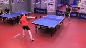 настольный теннис Чирков А. (729) - Филиппов А. (705) Малиновый 400+ турнир на Левашовском 28.10