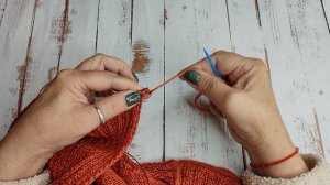 Фабричный край. Закрытие петель иглой.