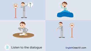 A2 Listening. Why was the man late?