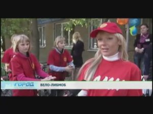 2012 год. Вело-либмоб  Кто куда, а я в библиотеку