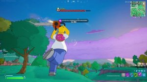 геймплей новой бензопилы Fortnite