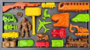 Чистим игрушечные гоночные машинки, Грузовики Molen, Поезда, Стальные цистерны, Автобусы Telolet, Са