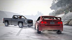 BeamNG Drive — Катастрофа гидроплана и обледенение