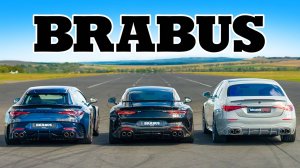 КТО ПОБЕДИТ В ЗАЕЗДЕ: НОВЫЙ Brabus Rocket GTS против Brabus AMG GT против AMG S63?